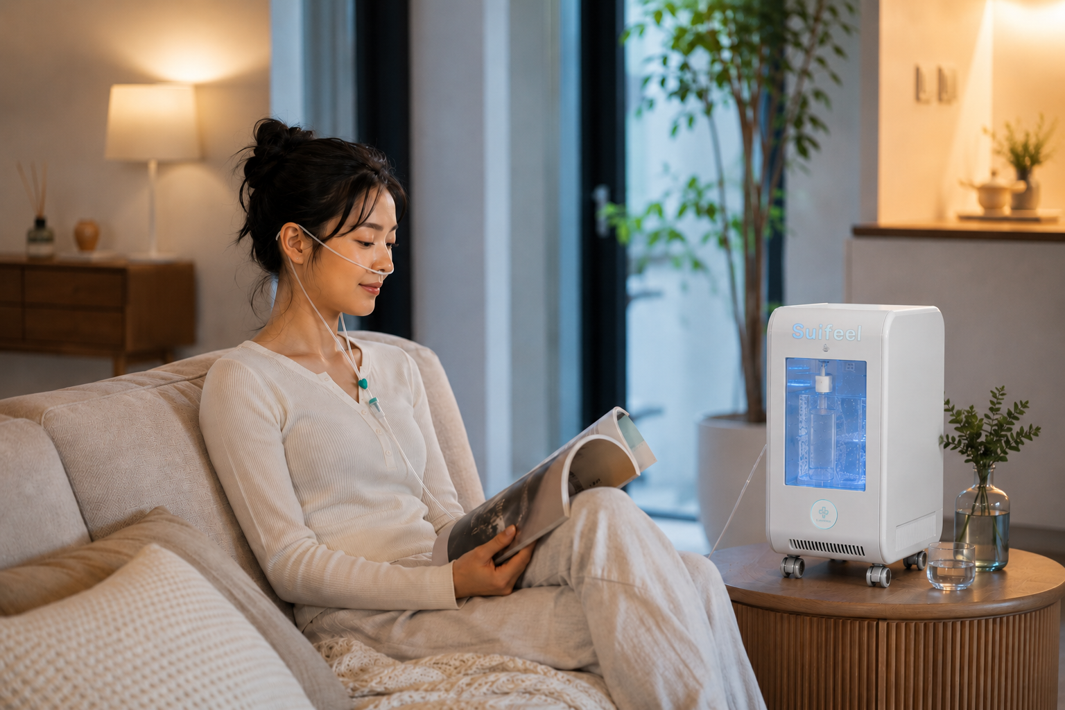 Suifeel（スイフィール）｜毎分3,000mlの医療レベル水素吸入器 Suifeel
