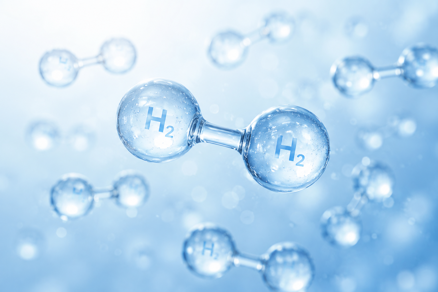 分子状水素のイメージ